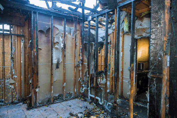 Professional Soot Cleanup technician working in Nottingham, PA